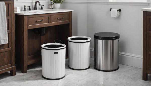 Découvrez les poubelles de salle de bain alliant style et qualité
