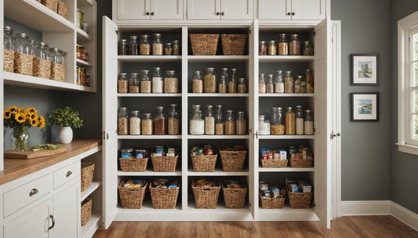 Garde-manger : astuces pour un stockage pratique et esthétique